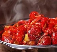 Stewed Large Green Shrimp in Oil