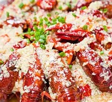 Stir-Fried Large Green Shrimp with Garlic