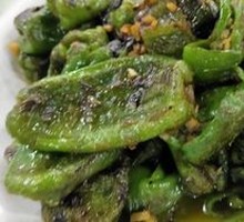 Braised Green Pepper with Tiger Stripes