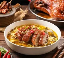 Green Pepper Spicy Roast Duck