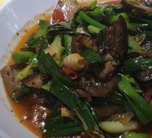 Stir-Fried腊肉 with Garlic