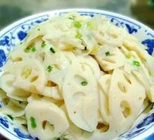 Slippery Lotus Root Slices