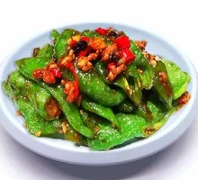 Braised Green Pepper with Tiger Stripes