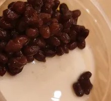 Red Bean Double-Layer Milk Pudding
