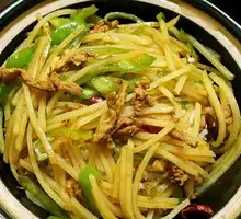 Spicy Potato Shreds with Pork