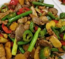 Stir-Fried Chicken Offal