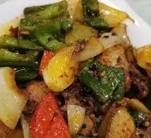 Green Pepper Spicy Pork