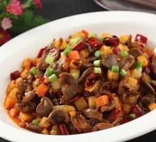 Spicy Pepper Chicken Offal
