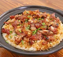Pork Rib and Chicken Clay Pot Rice