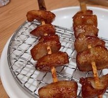 烤猪颈肉串