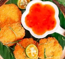 Lemongrass Shrimp Cake