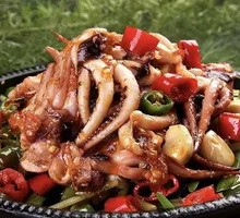 Spicy Squid Tentacles