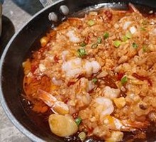 Garlic Shrimp with Rice Noodles