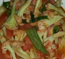 Tomato and Cauliflower Stir-fry