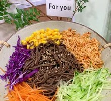 Spicy麻 Chicken Noodles with Buckwheat