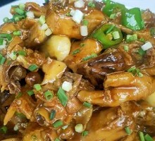 Braised Chicken with Mushrooms