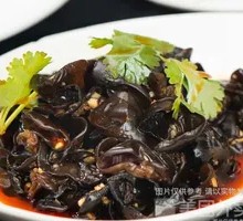 Cold-mixed black fungus