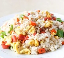 Crispy Sausage Fried Rice