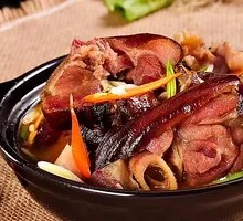 Hanging Pot Cured Pork Leg