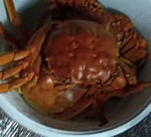 Steamed Male Crab