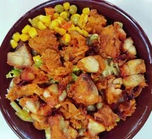原味脆皮鸡饭