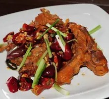 Hand-Grabbed Pork Bone