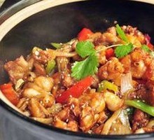 Honey Glazed Chicken Pot