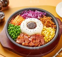 Bacon and Ham Iron Plate Fried Rice