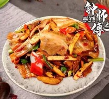 Fried Pork with Tofu Skin Rice Bowl