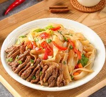 Black Pepper Beef Noodles