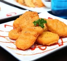 Black Pepper Chicken Cubes