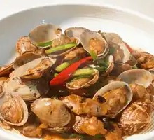 Stir-fried Mussels in Soy Sauce