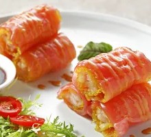 Fresh Shrimp Red Rice Noodle Roll