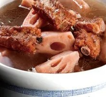 Lotus Root and Pork Rib Soup