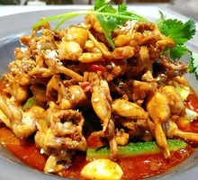 Stewed Frog Legs in Oil