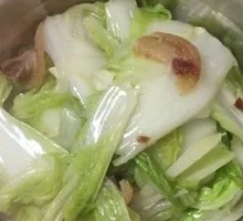 Fried Pork Crumbs with Napa Cabbage