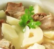 Bamboo Shoot and Pork Rib Soup
