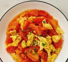 Scrambled Eggs with Tomatoes