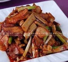 Fried Pork with Tofu Skin