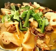 Braised Duck with Lotus Root