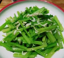 Shrimp Stir-fried Mountain Celery