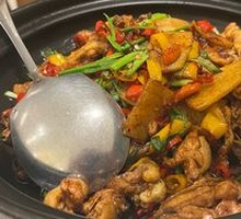 Stir-fried Local Chicken with Tea Oil