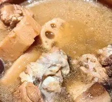 Wild Lotus Root and Pork Bone Soup