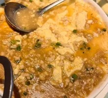Minced Meat Steamed Egg