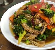 Squid with Broccoli
