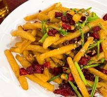 Dry-Fried Lotus Root Strips