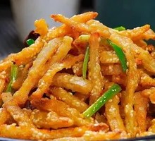 Dry-Fried Lotus Root Strips