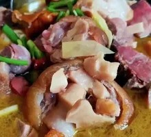 Braised Pork Trotter Hot Pot
