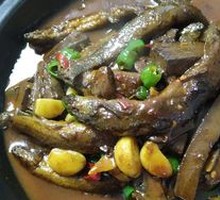 Stir-Fried Duck Blood with Spices