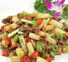 Chicken Offal with Lotus Root Sticks